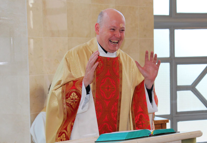 #TBT Fr. Brendan Cahill '81 Rejoices as Newly Appointed Bishop of ...