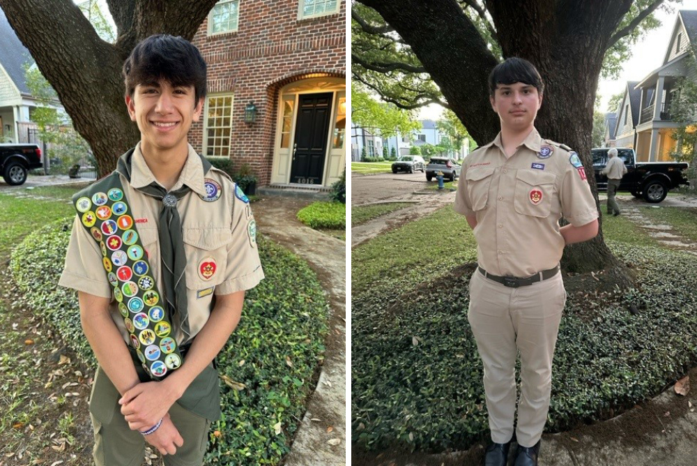 Celebrating New Eagle Scouts: Evan Loera ’26 and Joe Keusenkothen ’27 ...