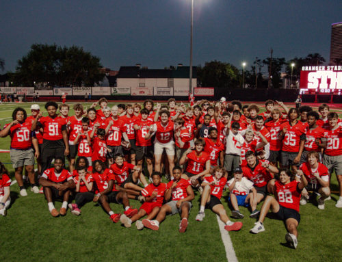 West University Challenger Program and St. Thomas Football Unite for a Heartwarming Halftime Game